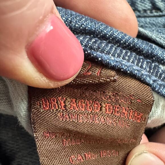 James Jeans Dry Aged Denim Women's Size 27 Y2K Vintage low rise bootcut 1247 - Picture 6 of 16